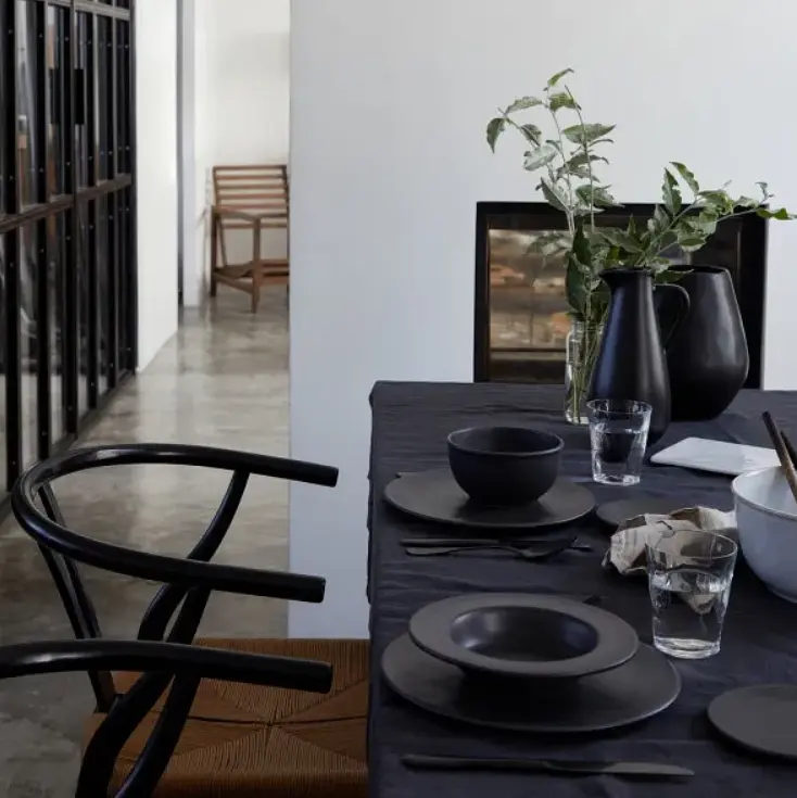 Тарілка Costa Nova Roda глибока 21.4 см 330 мл чорна (560673995751) - фото 4