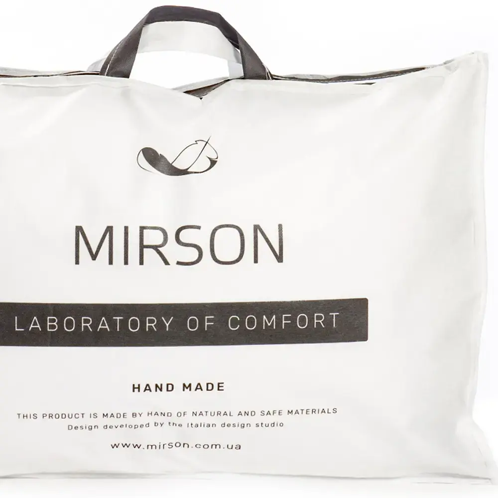Подушка пуховая MirSon Raffaello 101 средняя 60x60 см (2200000007124) - фото 10