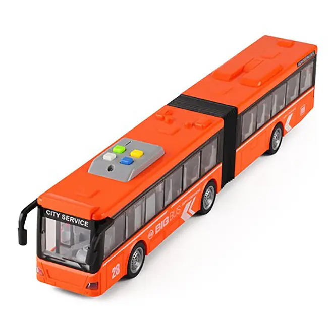 Автобус, WY913AB, інерційний, музичний, світло, відчиняються двері (В асортименті) - фото 3