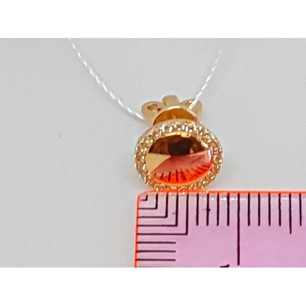 Золотые серьги-пуссеты Империя золота с фианитами. СП176И - фото 3