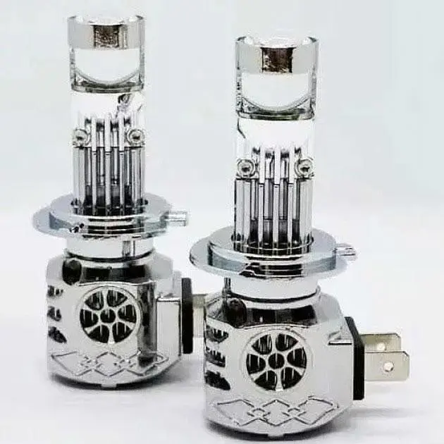 Led лампы для авто с линзой H7, светодиодные лампочки в фары - лед лампы н7 с линзой - фото 6