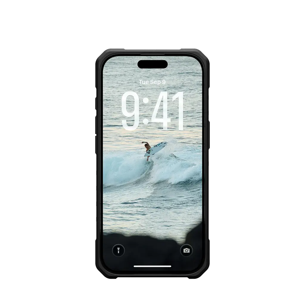 Чохол UAG для iPhone 17, Pathfinder Clear MagSafe, Ash/Black teh0019532 - фото 5