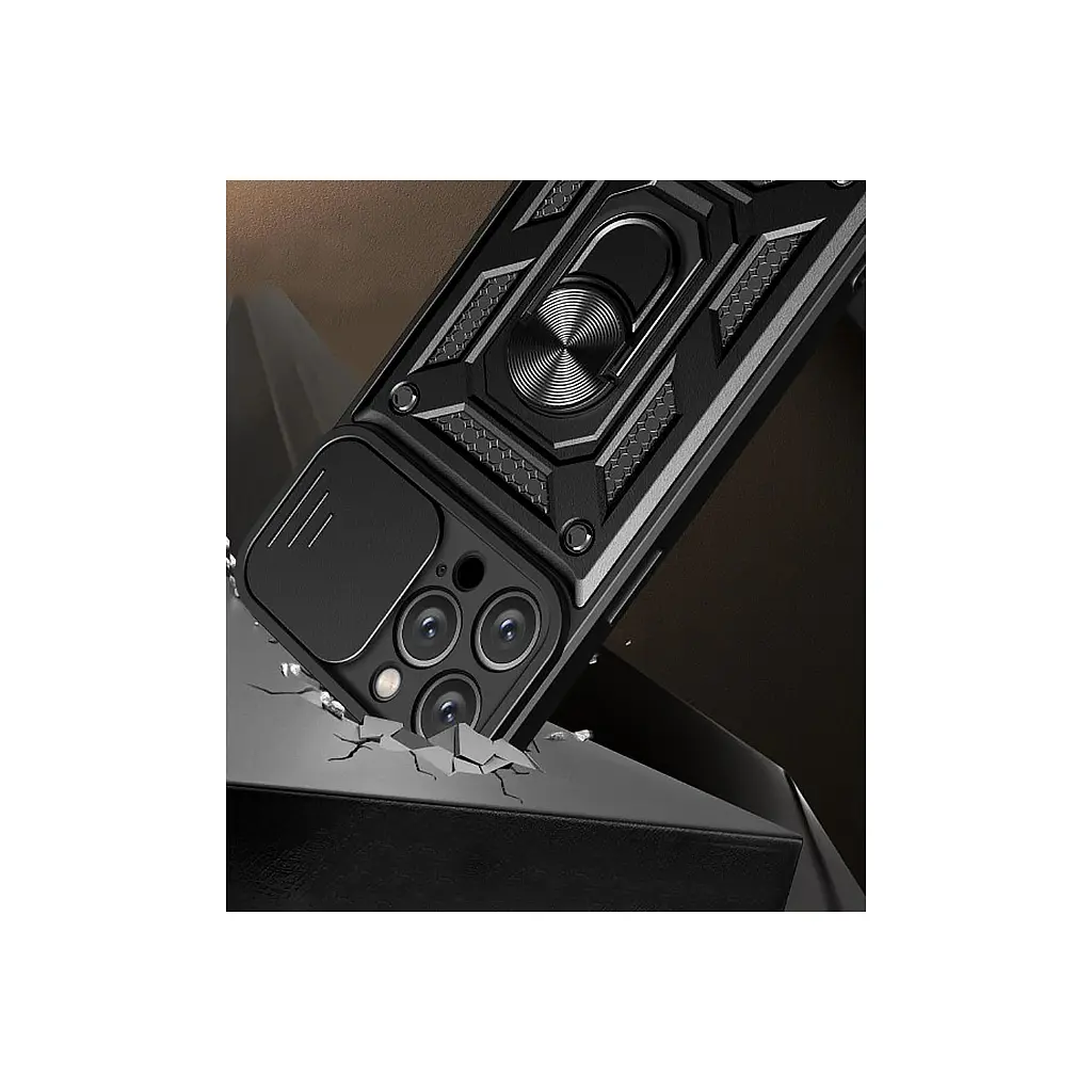 Чохол до мобільного телефона BeCover Military Apple iPhone 14 Pro Max Black (708176) - фото 4