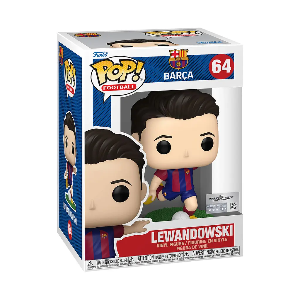 Ігрова фігурка Funko Pop! Football FC Barcelona Левандовський (72236) - фото 3