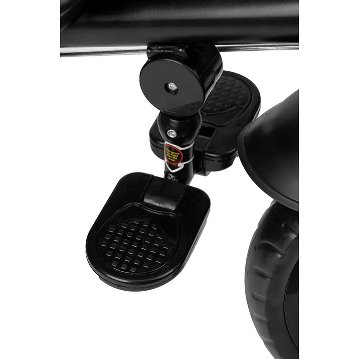 Дитячий триколісний велосипед MoMi Iris 5 у 1 з батьківською ручкою grey (4070) - фото 8