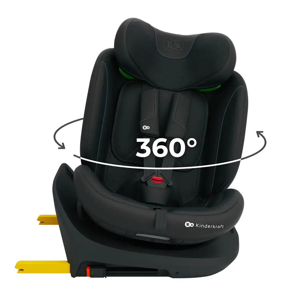 Автокрісло Kinderkraft i-Grow 2 Plus i-Size Black (KCIGRO02BLKPL00) - фото 3