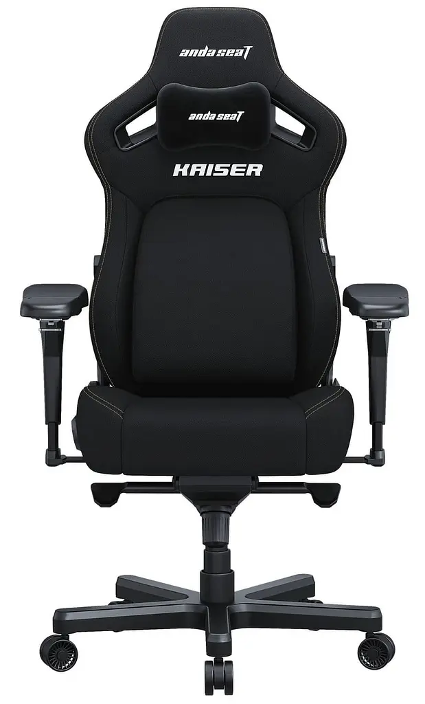 Ігрове крісло Anda Seat Kaiser 4 Size L Black Fabric (AD12YDDC-L-20-B-CF) - фото 3