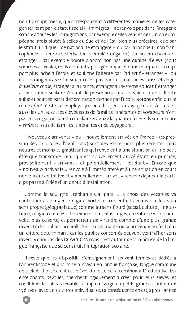 Collection F Inclure: franсais langue de scolarisation et еlеves allophones - фото 9