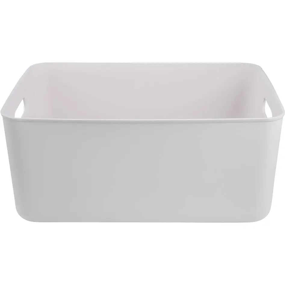 Ящик для хранения МВМ My Home FH-13 XL 360х257х160 мм светло-серый (FH-13 XL LIGHT GRAY) - фото 4