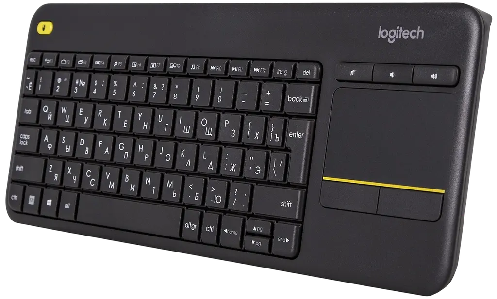 Клавіатура бездротова Logitech K400 Plus Black (920-007145) - фото 2