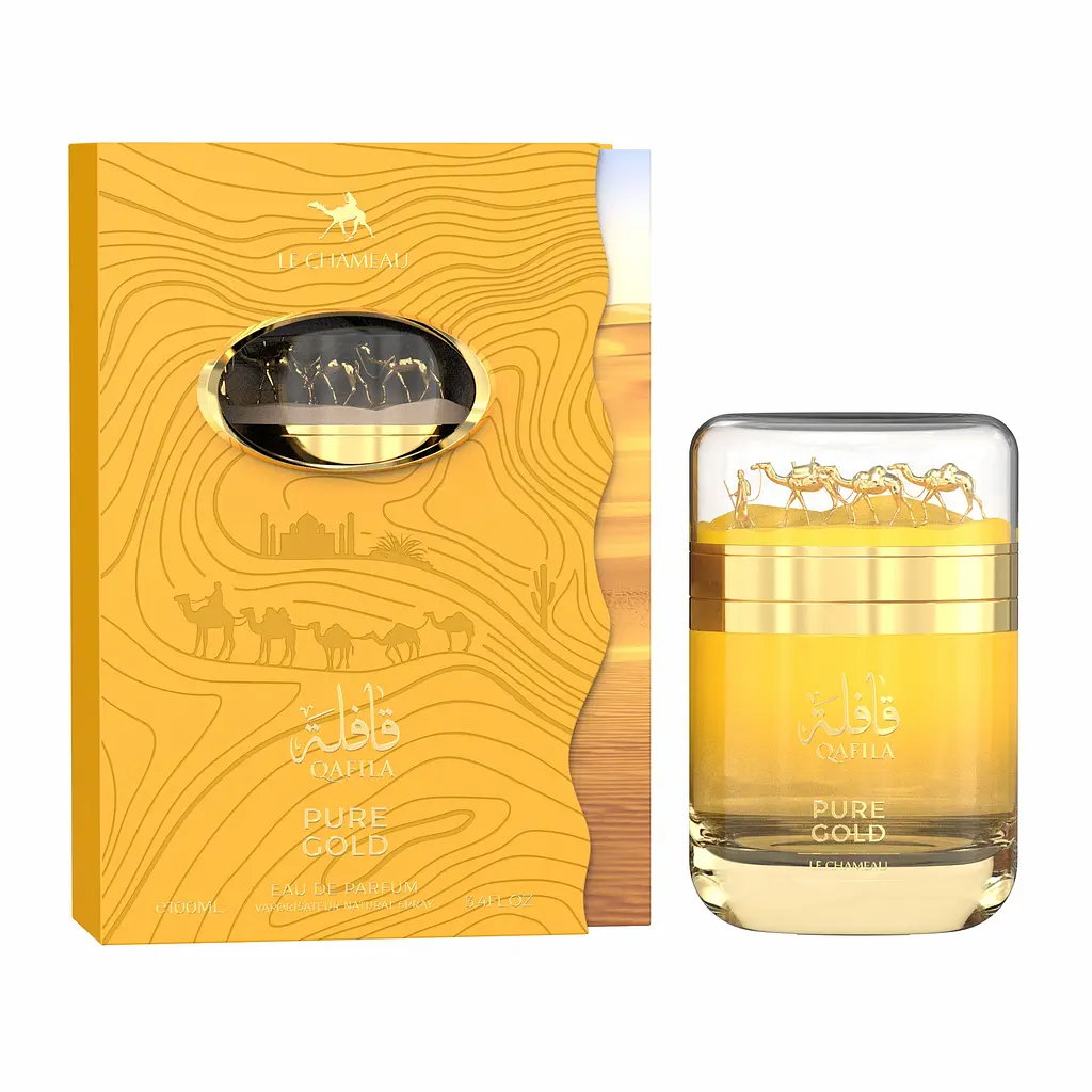Парфумована вода жіноча Le Chameau Elite Qafila Pure Gold - 100 мл (NI10227) - фото 2