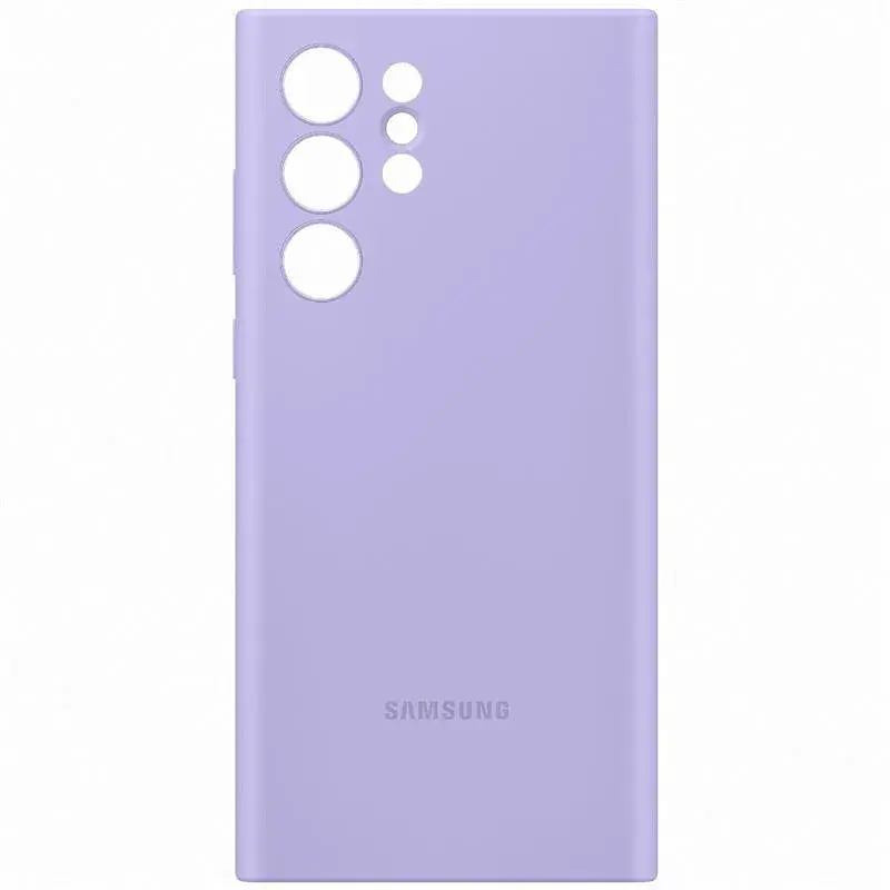 Чохол-накладка Samsung Silicone Cover для Samsung Galaxy S22 Ultra SM-S908 Fresh Lavender (EF-PS908TVEGRU) - фото 3