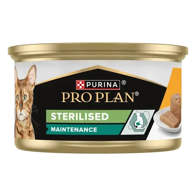 Влажный корм Purina Pro Plan для взрослых стерилизованных кошек, мусс с курицей 12х85 г - фото 5