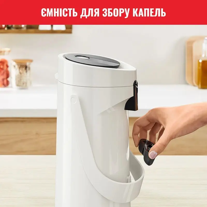 Термос Tefal Ponza Pump 1.9 л белый (K3140214) - фото 11