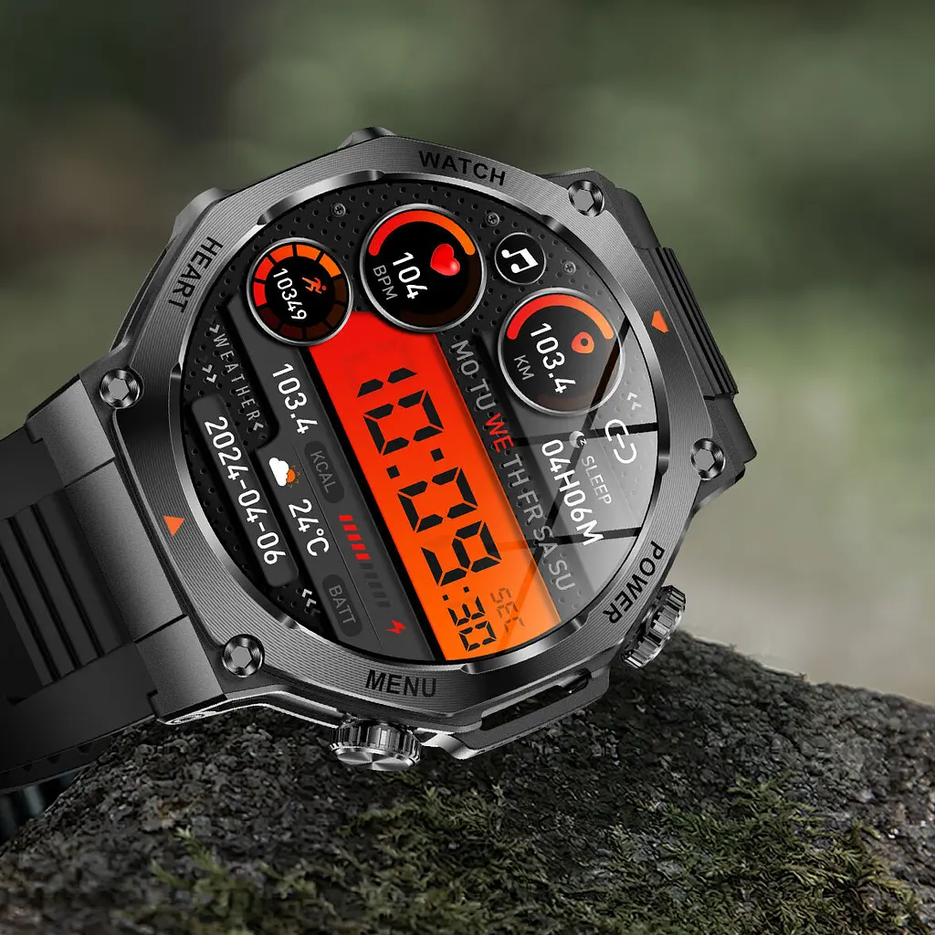 Часы Smart Mevaden Ultra Rubber, 2 ремешка - фото 11