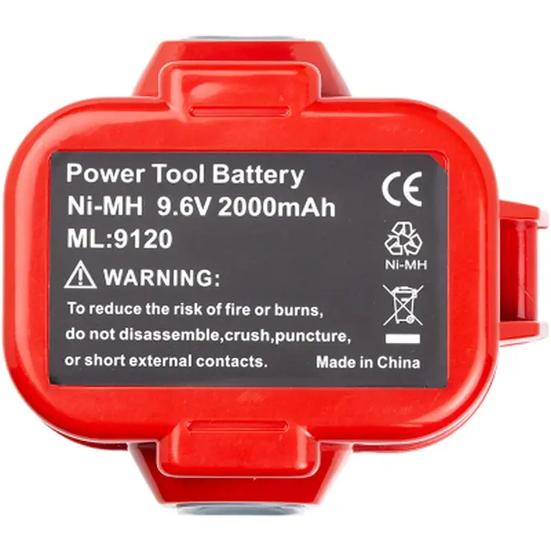 Акумулятор до електроінструменту PowerPlant для MAKITA 9.6V 2.0Ah Ni-MH (192019-4) (TB920921) - фото 2