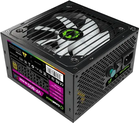 Блок живлення GameMax VP-800-RGB 800W 80+ (VP-800-RGB) - фото 2