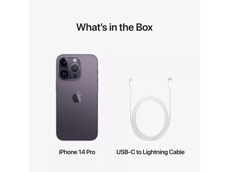 Смартфон Apple IPhone 14 Pro 256GB eSIM Deep Purple (MQ1D3) - фото 7
