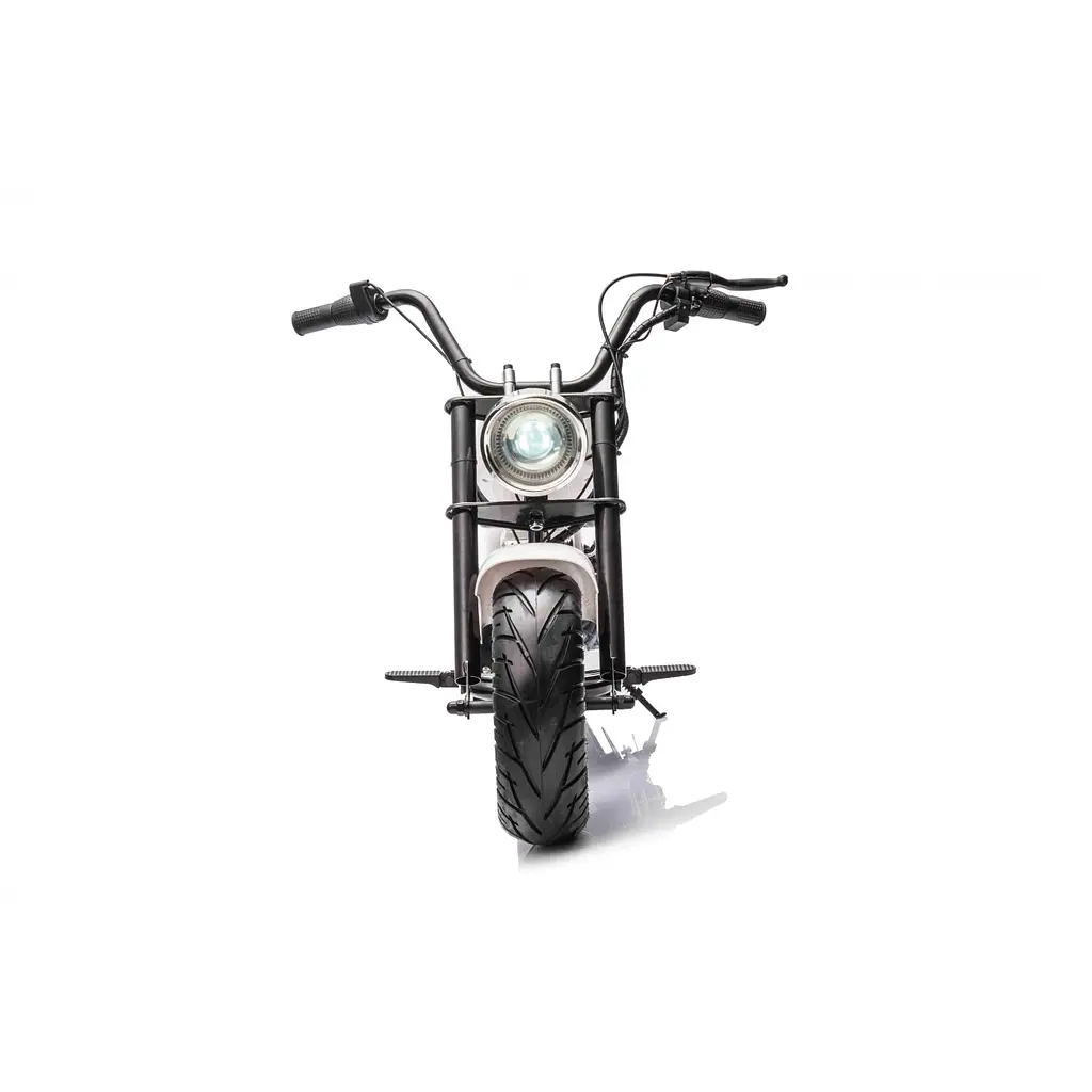Дитячий електромотоцикл Ramiz Chopper Warrior 2х18, чорний (PA.XB-1058.CZ) - фото 19