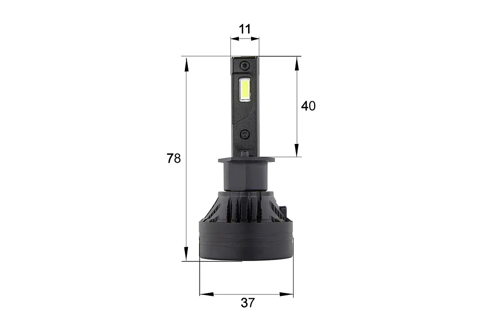 Комплект світлодіодних ламп Infolight S1 H1 50W - фото 3