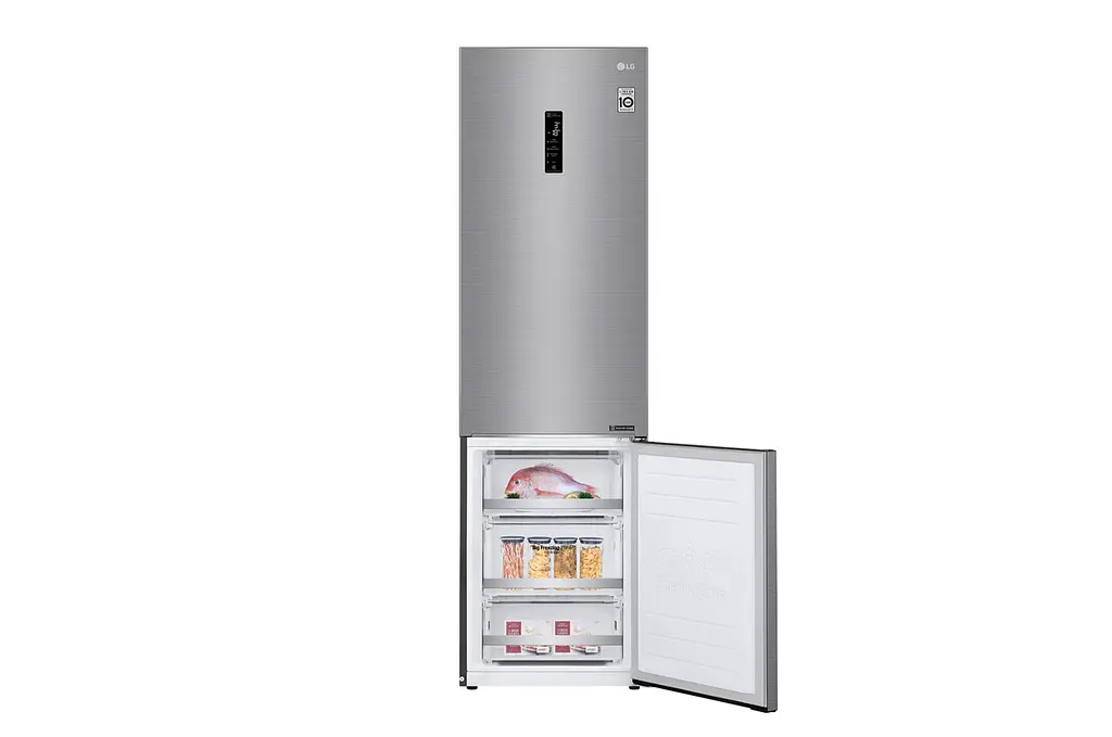 Холодильник LG GW-B509SMDZ 203х68х60см 2 дв холодильне відділення 277 л морозильне відділення 107 л A++ NF Сірий (GW-B509SMDZ) - фото 5