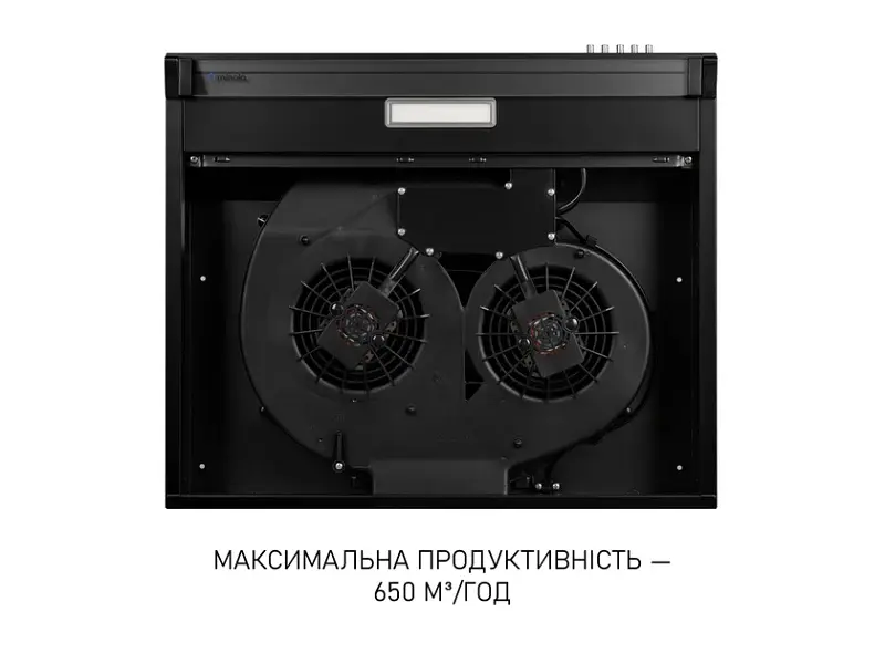 Витяжка пласка Minola HPL 633 BL - фото 4