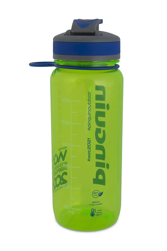 Фляга Pinguin Tritan Sport Bottle BPA-free 0,65 л Зелений - фото 2