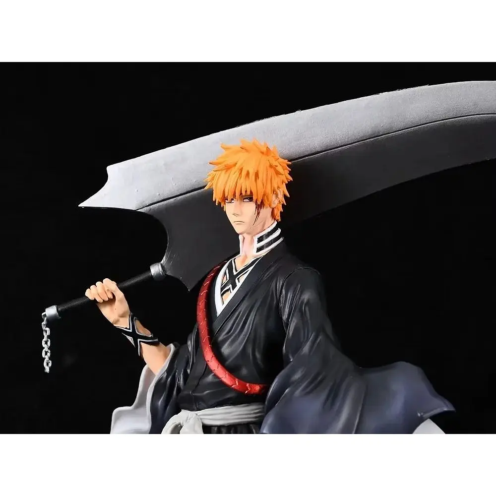 Фигурка  Блич Ичиго Куросаки Bleach Kurosaki Ichigo со сменной головой 33 см CH B KI 33 - фото 5