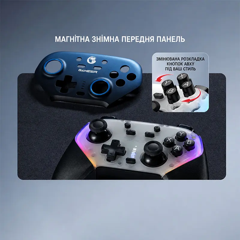 Ігровий контролер геймпад GameSir Super Nova T4n Pro Gamepad з док-станцією - фото 6