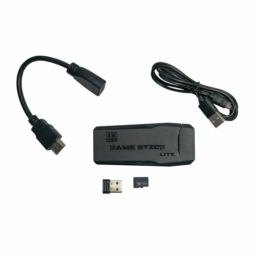 Игровая приставка M8 Mini Game Stick 4K HDMI игровая консоль для ТВ приставка для игр и 2 контроллера - фото 8