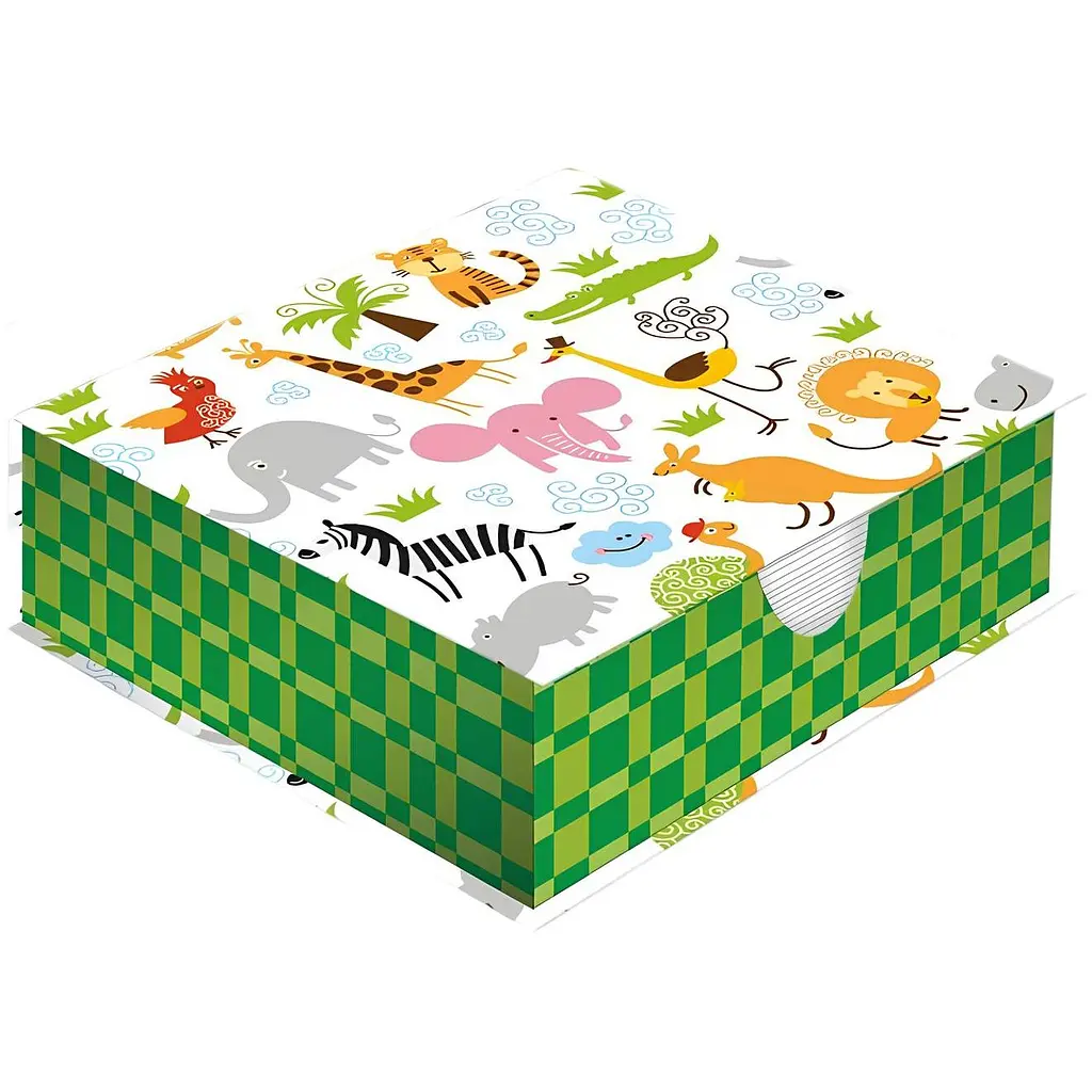 Папір для нотаток Vladi Toys у картонному боксі 90х90 мм (VT9901-81) - фото 1