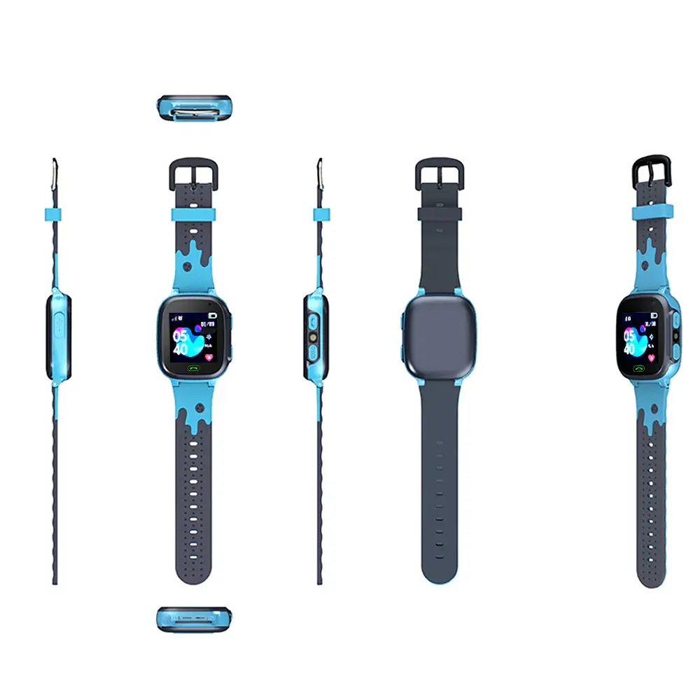Дитячий смарт-годинник Smart Baby Watch S1 з камерою GPS-трекером і яскравим дисплеєм блакитний - фото 5