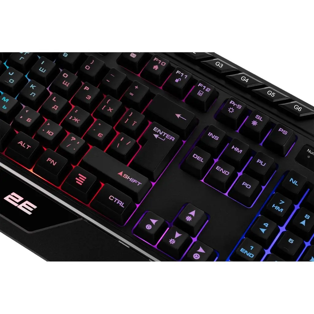 Клавіатура 2E Gaming KG315 RGB USB UA Black (2E-KG315UBK) [93937] - фото 4