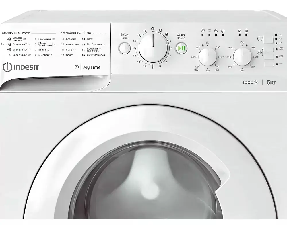 Стиральная машина Indesit OMTWSC 51052 W UA автоматическая (6964044) - фото 3