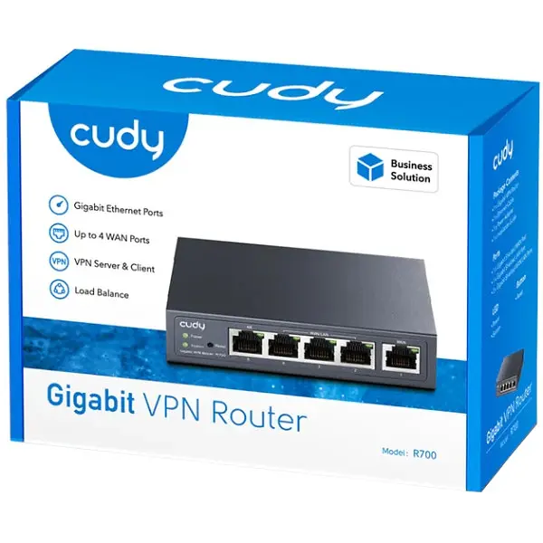 Маршрутизатор Cudy R700, Gigabit Multi-WAN VPN Router - фото 5