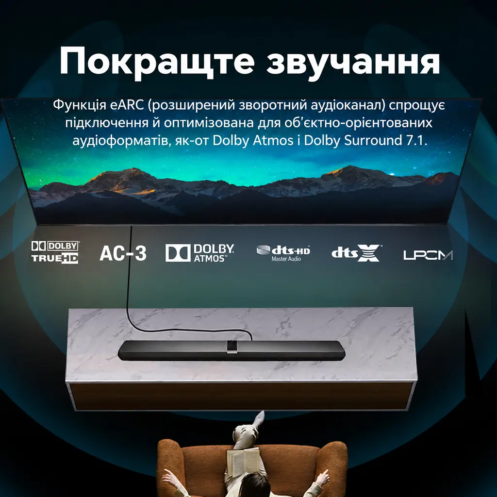 Відеокабель Vention AGJGF Mini HDMI - HDMI 2.1 8K 60 Гц 1 м зелений (AGJGF) - фото 14