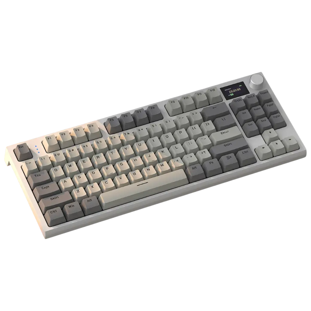Клавіатура Attack Shark K86 RGB Retro Grey (AS-K86-RGY) - фото 2