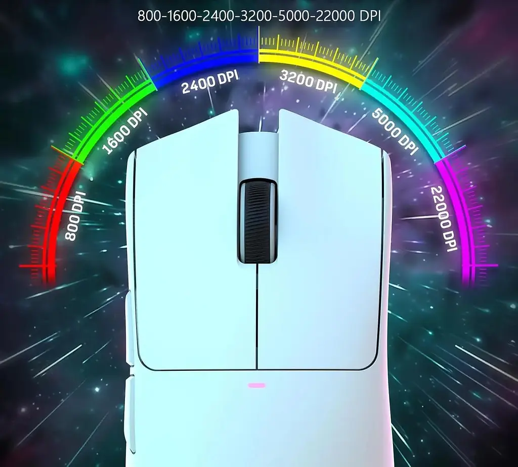 Миша бездротова ігрова Attack Shark X11 PAW3311 22000 DPI 2,4G+Bluetooth White - фото 7
