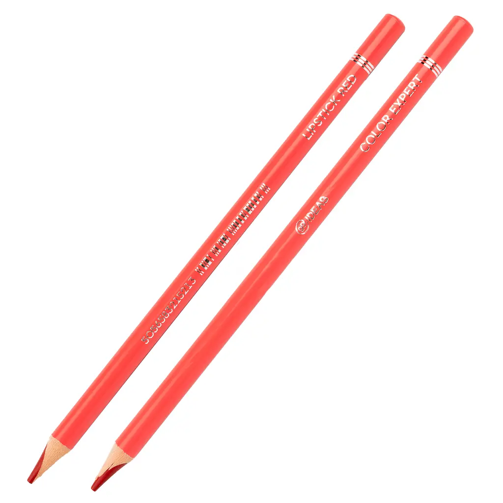 Олівець кольоровий 99IDEAS "Color Expert" Lipstick Red/Червона помада, 99CE-LRED - фото 2