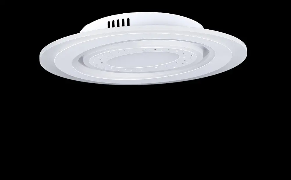 Люстра стельова LED Splendid Ray L6703/410/2, 44W, білий, метал, акрил, сучасний стиль з пультом, димер - фото 2
