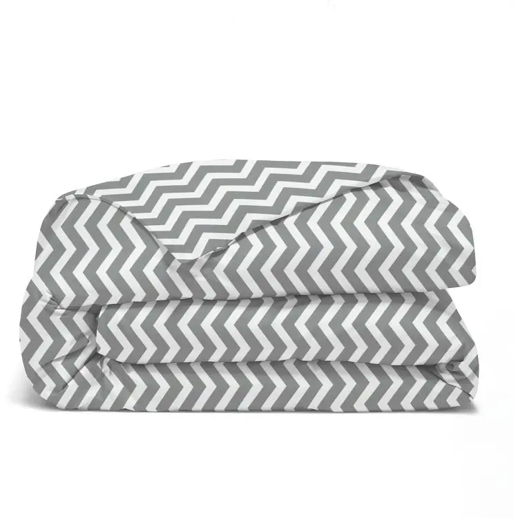 Підковдра двоспальна 180х220 GREY ZIGZAG COSAS (4822052065136)