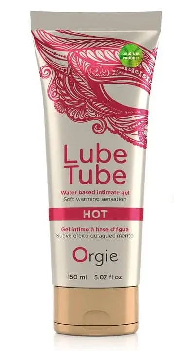 Зігрівальний лубрикант Orgie Lube Tube Hot - на водній основі, 150 мл