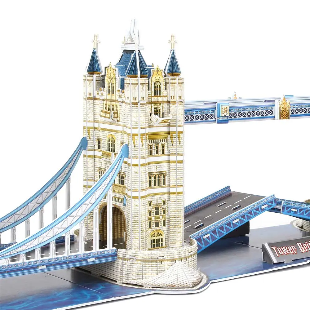 3D Пазл CubicFun National Geographic Тауерський міст, 120 елементів (DS0978h) - фото 4