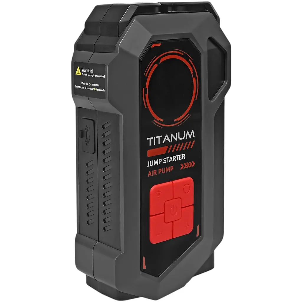 Пускозарядний пристрій Titanum JSQ18 2000A 10000mAh 4 в 1 (TA-JSQ18)  - фото 3