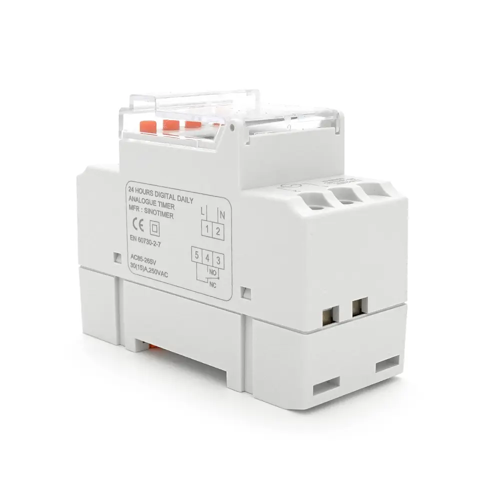 Реле часу Sinotimer TM929BK, 24 години, на DIN-рейку, LCD, програмований, змінна батарея, 30А, 85-265V, 87х65х35 мм - фото 3
