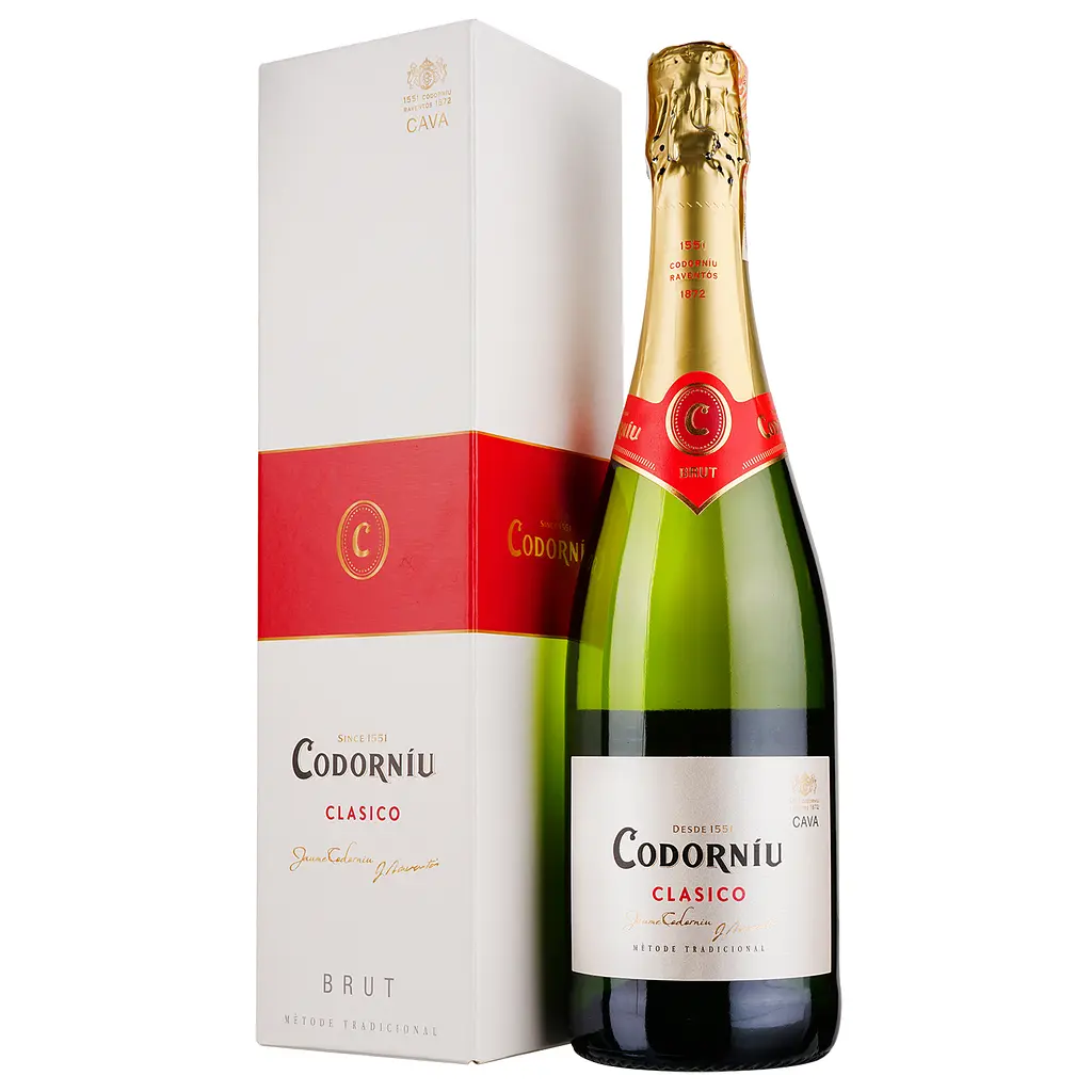 Вино ігристе Codorniu Cava Clasico Brut, біле, брют, 0,75 л - фото 3