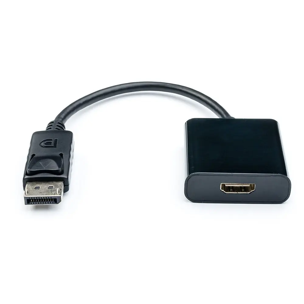 Перехідник Atcom DisplayPort - HDMI (M/F), 0.1 м, Black (16852) - фото 2