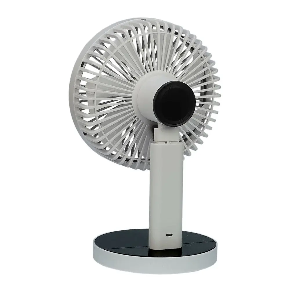 Акумуляторний бездротовий вентилятор настільний Kongjiangbing KGB-6001 5600mAh білий - фото 2