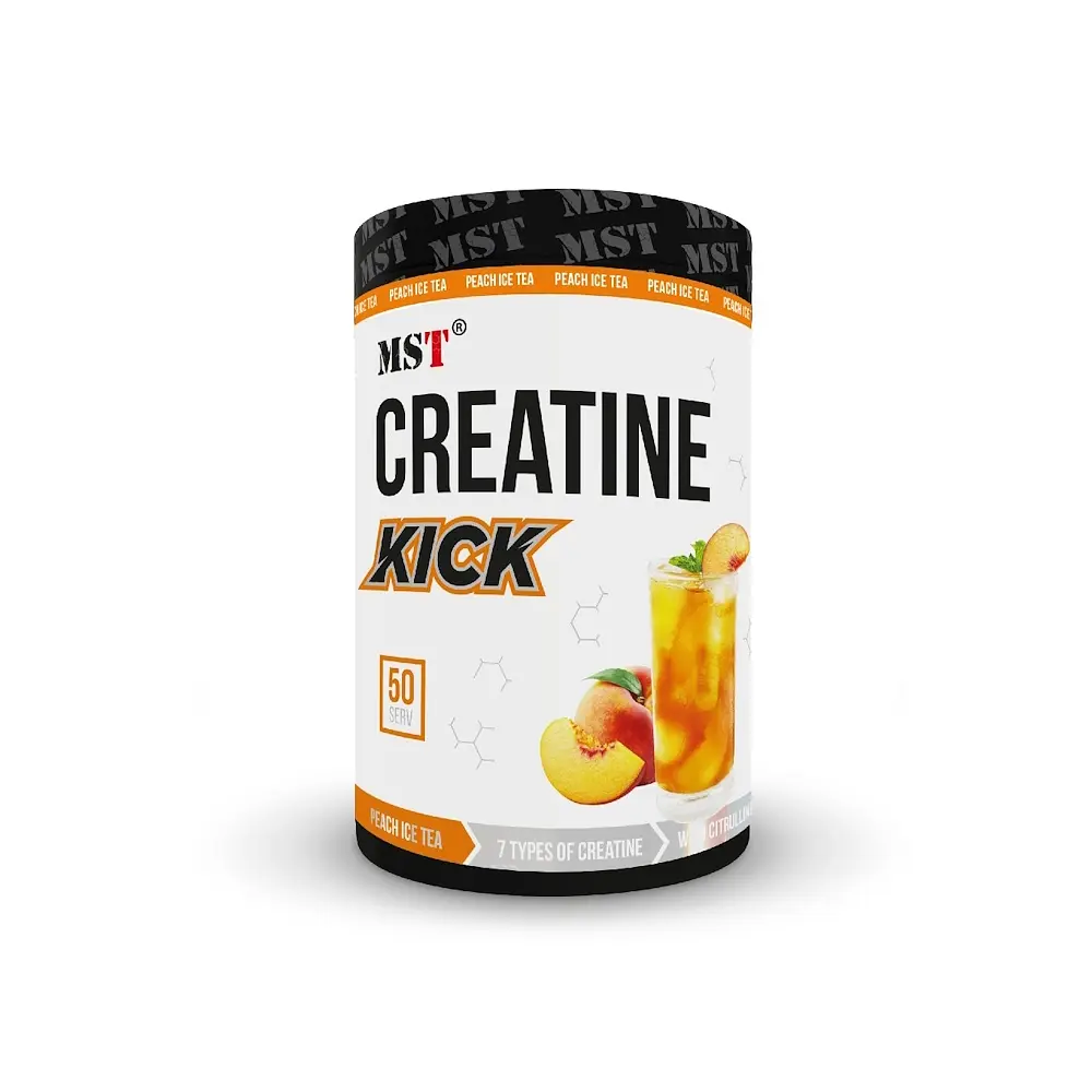 Креатин Creatine Kick, 500 грам Персиковий чай MST fit0016287