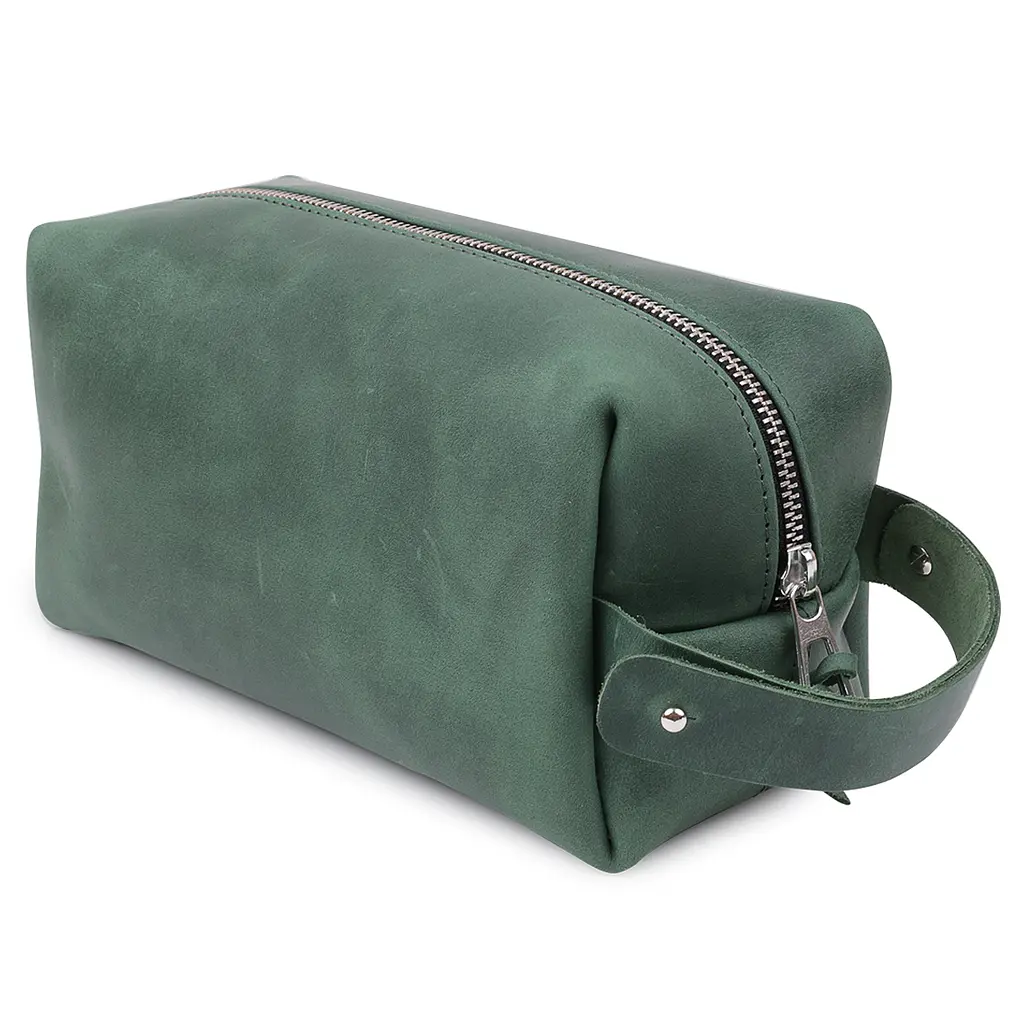 Косметичка кожаная GRANDE PELLE 22х11х9 см acs0018595 - фото 2